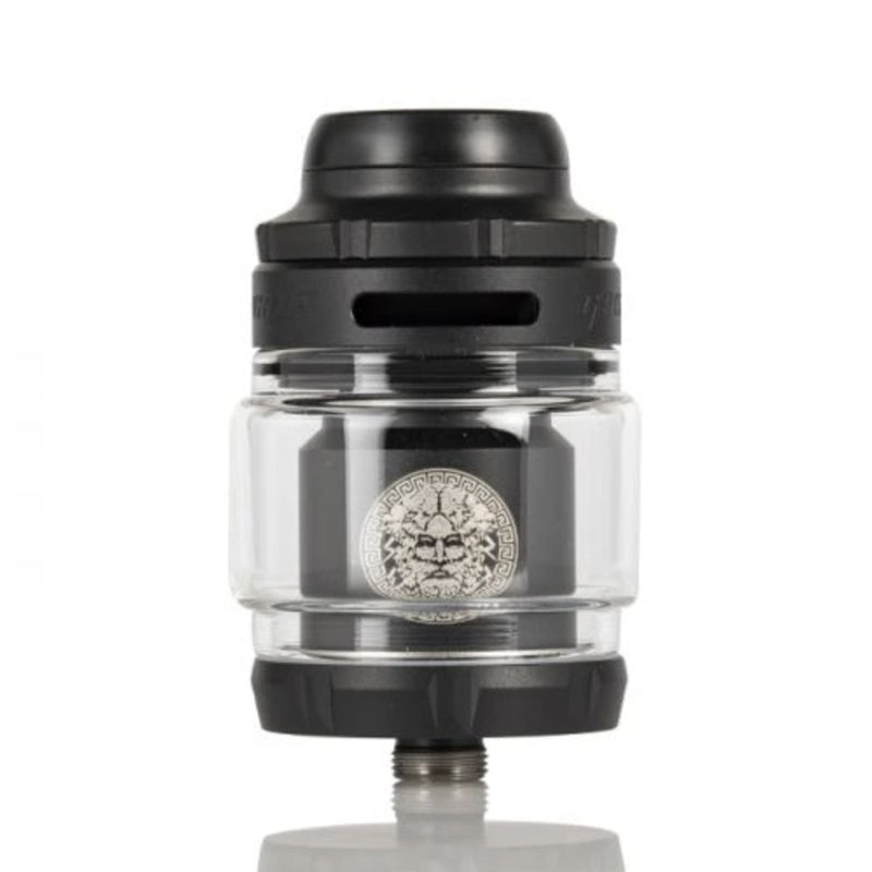 Shop the Geek Vape ZEUS X RTA (also know as the ZX RTA), the upgraded rendition of the appraised Zeus series, deploying an elevated postless build design to accommodate a complex range of builds while improving upon the dynamic, performance-driven top airflow design.