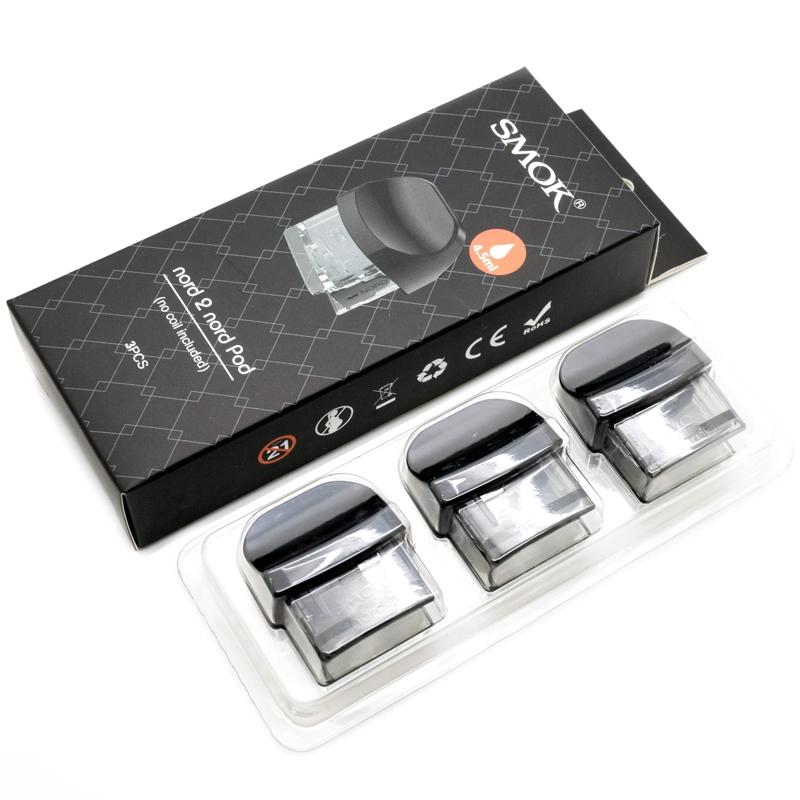 Those replacement pods are designed specifically for the Smok Nord 2 Pod System and can accept the Nord coils only.  Buy yours in Dubai now and get them delivered to your doorstep on the next day.
